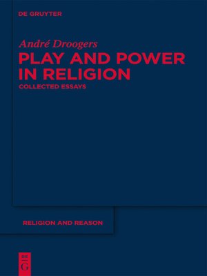 cover image of Play and Power in Religion